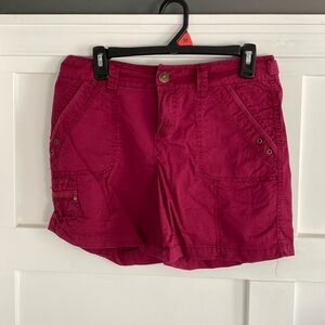 Maroon shorts